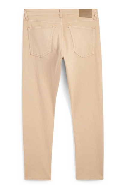 Джинси slim tapared C&A 2211718c25 W32L32 бежеві (100014833) - зображення 6