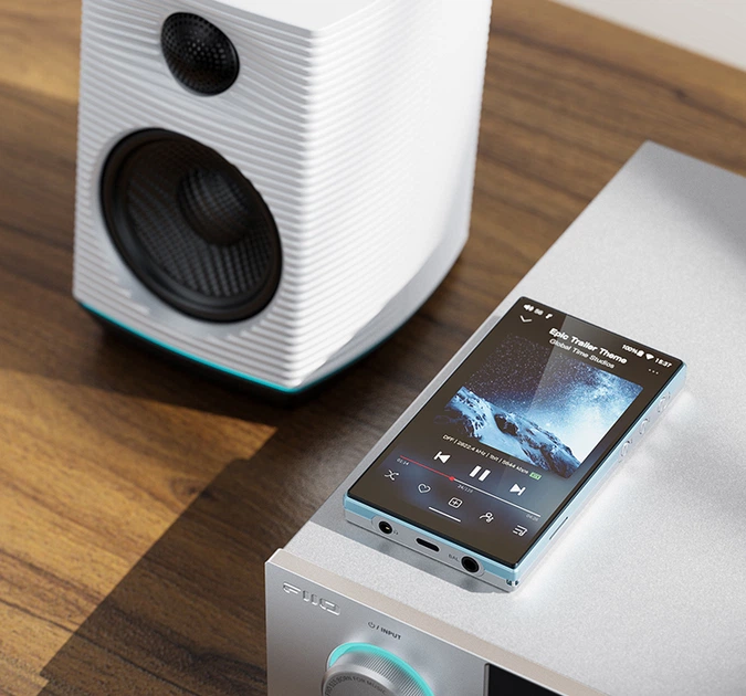 FiiO JM21 Silver – Преміальний Hi-Res аудіоплеєр із подвійним CS43198 та LDAC на Android 13 - изображение 9