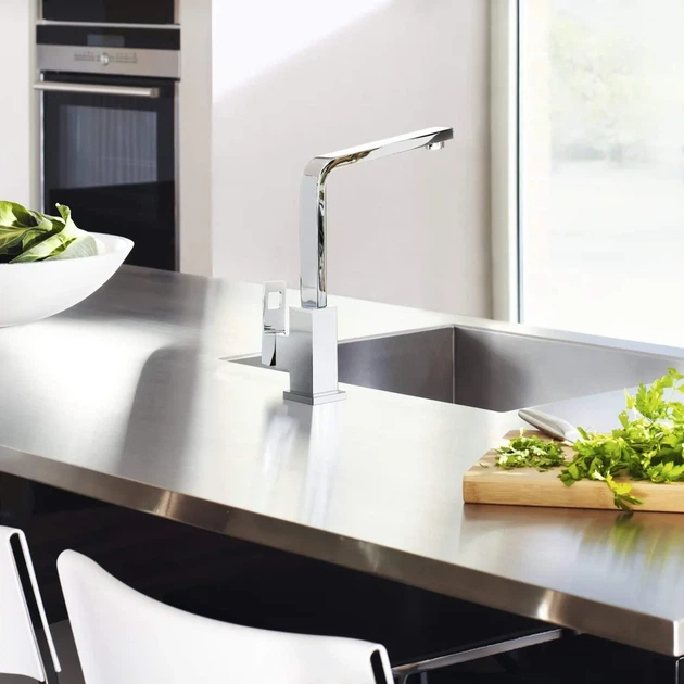 Grohe Eurocube Змішувач для кухні, хром (31255000) - зображення 2