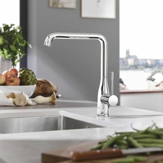 Grohe Essence New Змішувач для кухні, хром (30269000) - Фото 7 Grohe Essence New Змішувач для кухні, хром (30269000) - зображення 7