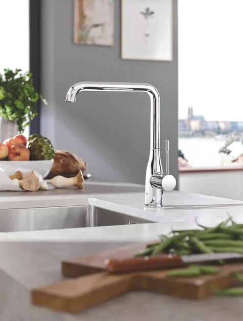 Grohe Essence New Змішувач для кухні, хром (30269000) - Фото 9 Grohe Essence New Змішувач для кухні, хром (30269000) - зображення 9