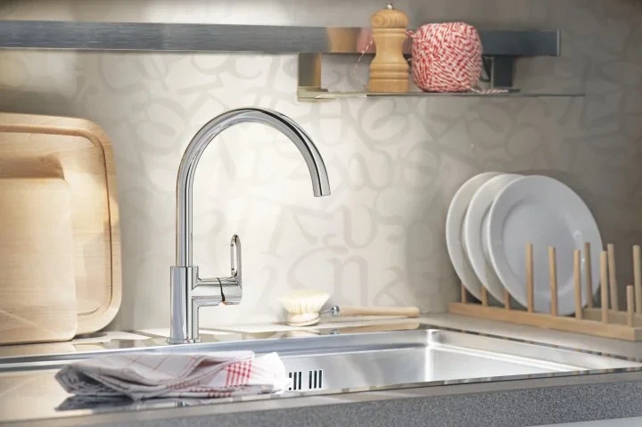 Grohe BauLoop Смеситель для кухни, хром (31368000) - изображение 8