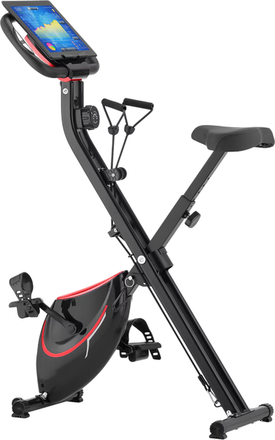 Rower treningowy Gymtek FX600 magnetyczny składany Czerwony (5905884426463) - Zdjęcie 1 Rower treningowy Gymtek FX600 magnetyczny składany Czerwony (5905884426463) - obraz 1
