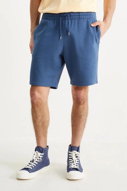 Шорти з бавовни C&A 2214384c62 XXL сині (100014810) - зображення 4