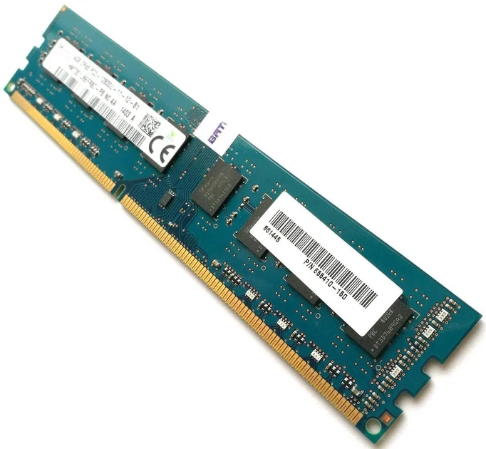 Оперативна пам'ять Hynix DDR3 4 GB PC3-12800u (HMT351U6EFR8C-PB) - Фото 3 Оперативна пам'ять Hynix DDR3 4 GB PC3-12800u (HMT351U6EFR8C-PB) - изображение 3