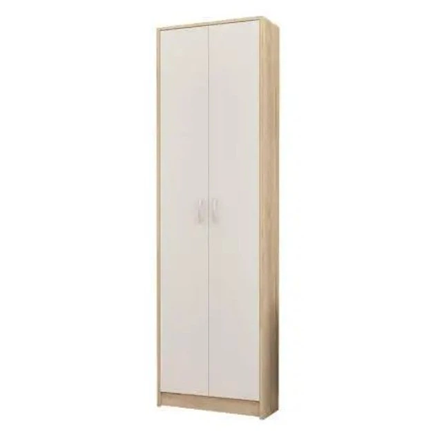 Шкаф Mebel Service Орион 55,3х27,5х191,1 см Дуб самоа + Белый - Фото 1 Шкаф Mebel Service Орион 55,3х27,5х191,1 см Дуб самоа + Белый - изображение 1