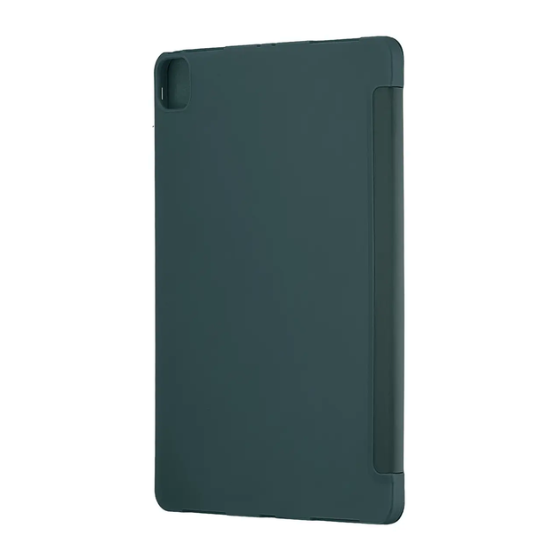 Чехол-книжка противоударный Smart Case для iPad Pro 12,9 2018 2020 2021 2022 iPad Air 13 2024 2025 2026 темно-зеленый PT-14404 - изображение 3