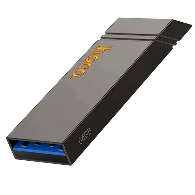 Флеш-накопитель Hoco UD15 Clever USB 3.2 Type-C 128GB для передачи данных между устройствами с высокой скоростью - изображение 3
