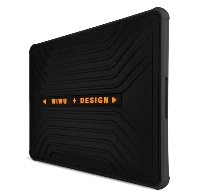 Противоударный чехол для ноутбука WIWU Defender Sleeve Pro 13.3 дюйма черный для защиты от ударов и царапин - Фото 2 Противоударный чехол для ноутбука WIWU Defender Sleeve Pro 13.3 дюйма черный для защиты от ударов и царапин - изображение 2