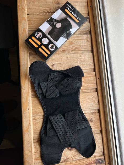 Фіксатор колінного суглоба Knee Support професійний наколінник LY-1027 - зображення 2
