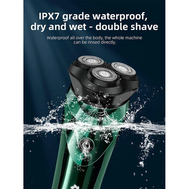 Электобритва Hoco electric razor with smart LED indicator DAR06 Plus IPX7 4758515 - изображение 4