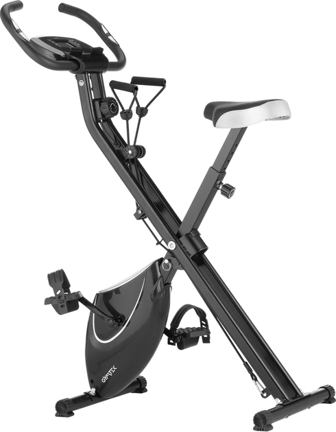Rower treningowy Gymtek FX600 magnetyczny składany Srebrny (5907766666127) - Zdjęcie 2 Rower treningowy Gymtek FX600 magnetyczny składany Srebrny (5907766666127) - obraz 2