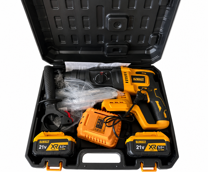 Перфоратор бездротовий DeWalt Електроперфоратор акумуляторний Перфоратор 3 режими - Фото 4 Перфоратор бездротовий DeWalt Електроперфоратор акумуляторний Перфоратор 3 режими - зображення 4