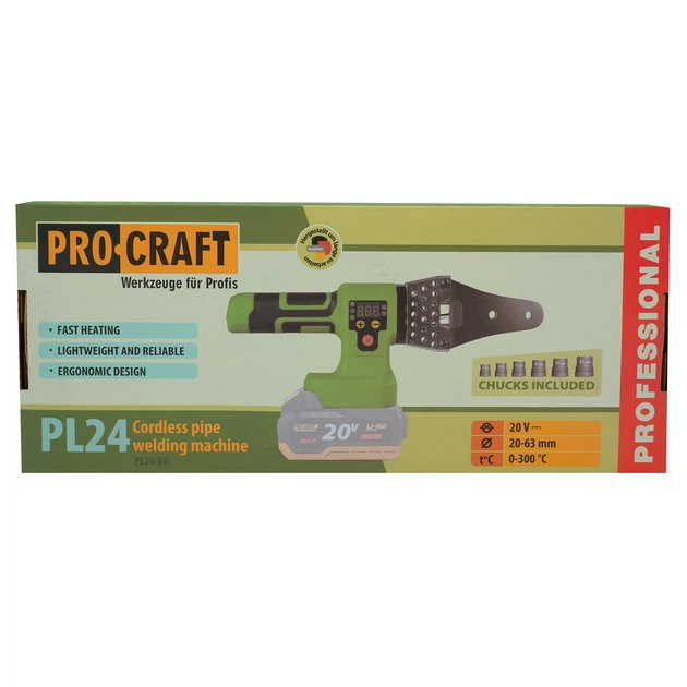 Акумуляторний паяльник Procraft PL24 (без АКБ та ЗП) (030270) - Фото 9 Акумуляторний паяльник Procraft PL24 (без АКБ та ЗП) (030270) - изображение 9