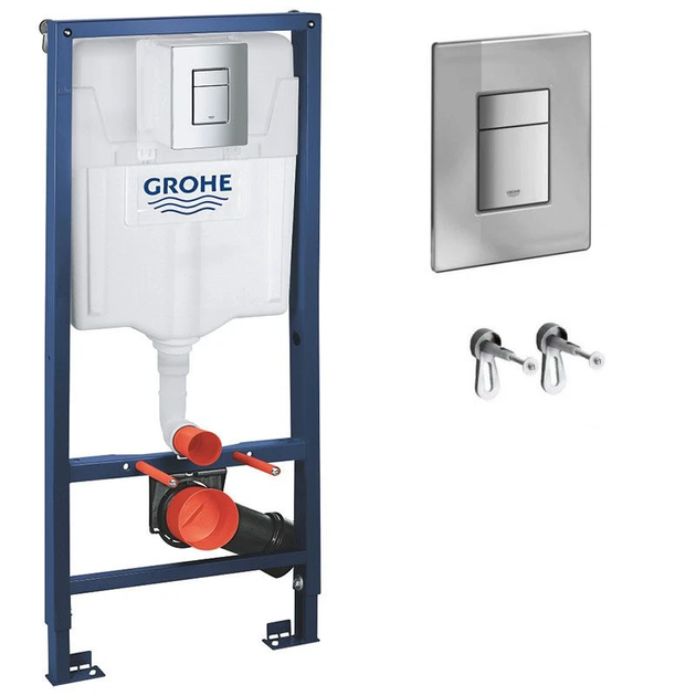 Інсталяція для унітаза 3 в 1 Rapid SL 38772001 Grohe - Фото 1 Інсталяція для унітаза 3 в 1 Rapid SL 38772001 Grohe - зображення 1