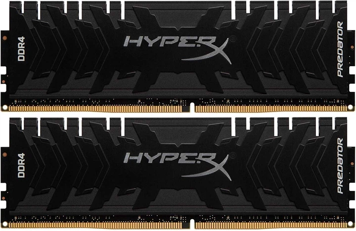 Оперативная память Kingston HyperX Predator DDR4-3600 16GB CL17 (Kit of 2x8192) Black (HX436C17PB3K2/16) - Фото 1 Оперативная память Kingston HyperX Predator DDR4-3600 16GB CL17 (Kit of 2x8192) Black (HX436C17PB3K2/16) - изображение 1