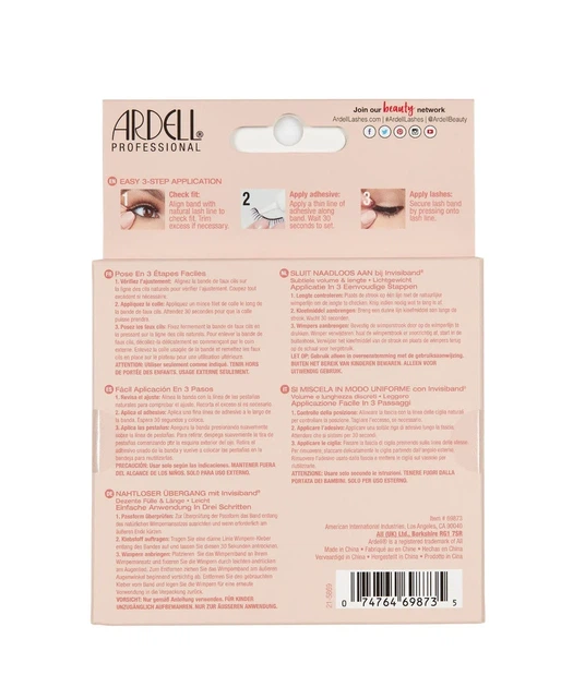 Sztuczne rzęsy Ardell Naked Lashes 423 4 Black 4 szt (74764698735) - obraz 4