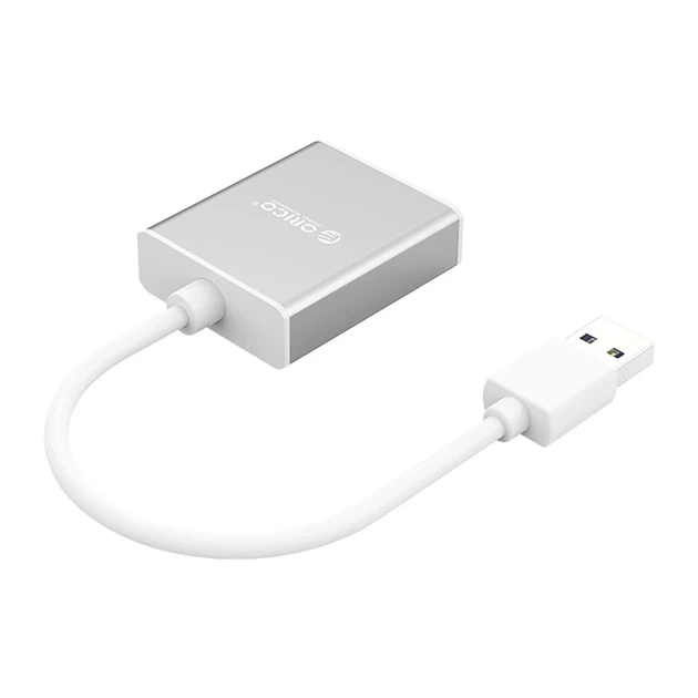 Адаптер Orico UTH USB-A 3.0 to HDMI Silver (6942227181046) - зображення 2