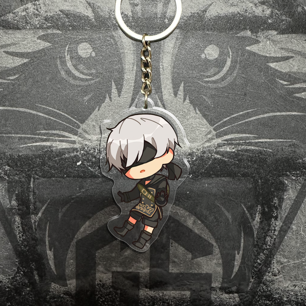 Брелок з Акрилу Nier: Automata (1) - Фото 1 Брелок з Акрилу Nier: Automata (1) - зображення 1
