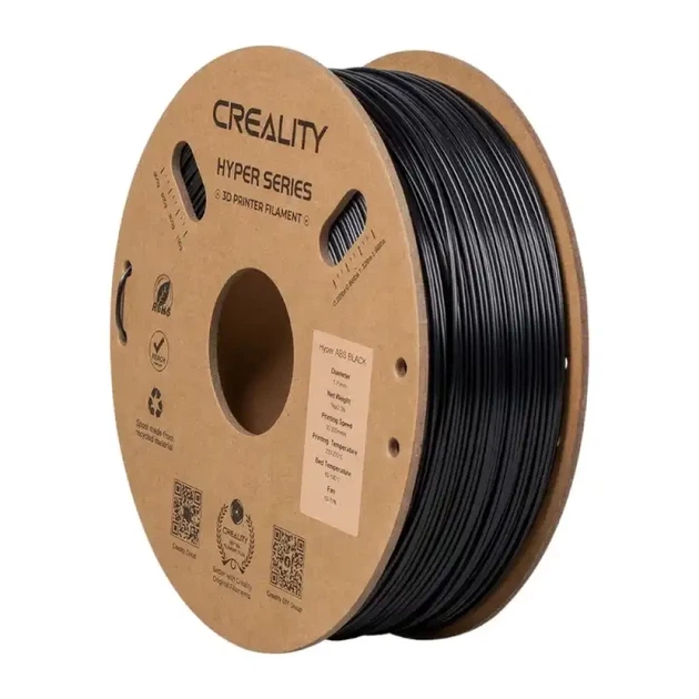 Філамент Creality Hyper ABS Black 1.75 мм 1 кг (6971636403579) - зображення 2