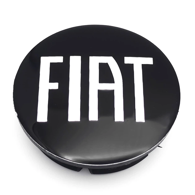 Колпачок заглушка ступицы колеса Fiat 48 мм черный - изображение 2