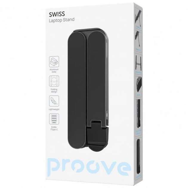 Подставка для ноутбука Proove Swiss silver (LSSW00322004) - изображение 4