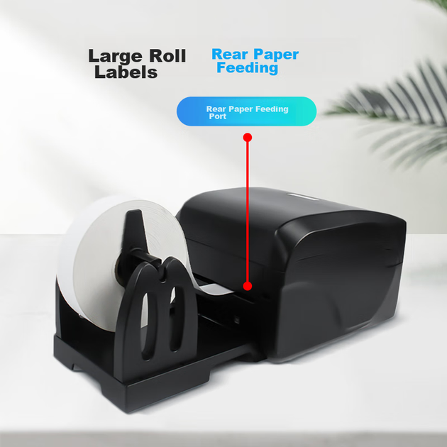 Термотрансферный принтер этикеток Gprinter 1524T, USB-версия, для ценников, штрихкодов, бирок и логистики, с красящей лентой - изображение 9