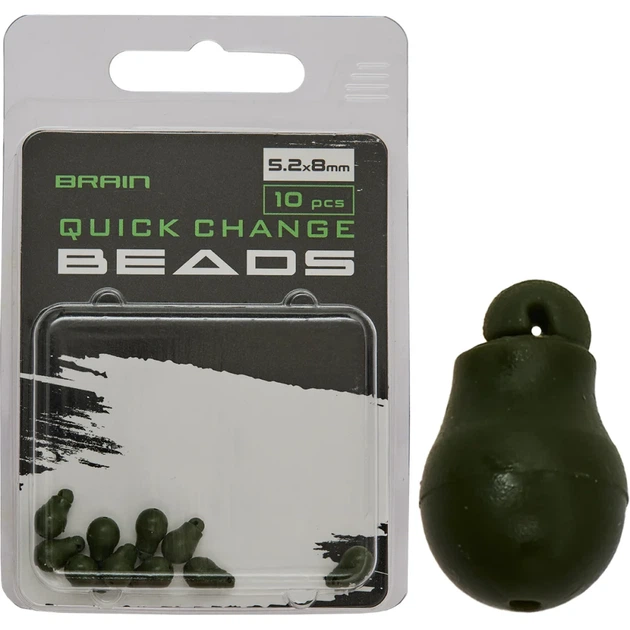 Коннектор Brain Quick Change Beads 5.2x8mm (10 шт/уп) SGXA-9291-SS - Фото 1 Коннектор Brain Quick Change Beads 5.2x8mm (10 шт/уп) SGXA-9291-SS - изображение 1