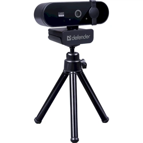 Веб-камера Defender G-Lens 2580 FullHD, Black, 1920x1080 / 30 fps, мікрофон (із шумозаглушенням), автофокус, кут огляду 86°, універсальне кріплення, USB, 1.5 м (63112) - изображение 3