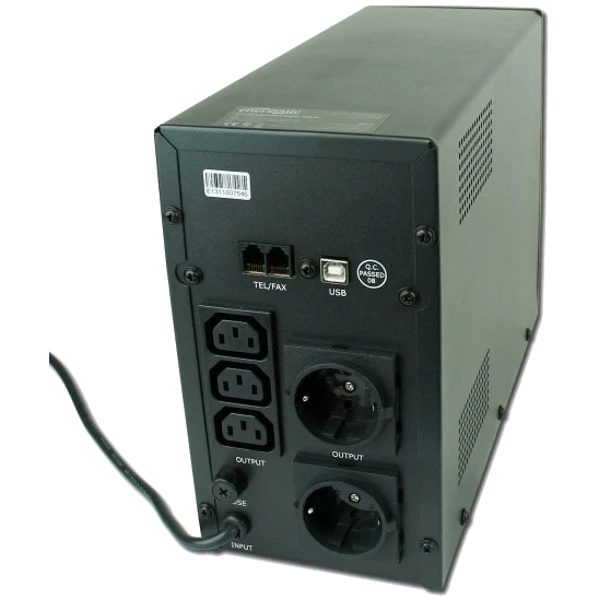 Источник бесперебойного питания EnerGenie EG-UPS-033 1200ВA аппроксимированная синусоида - изображение 2