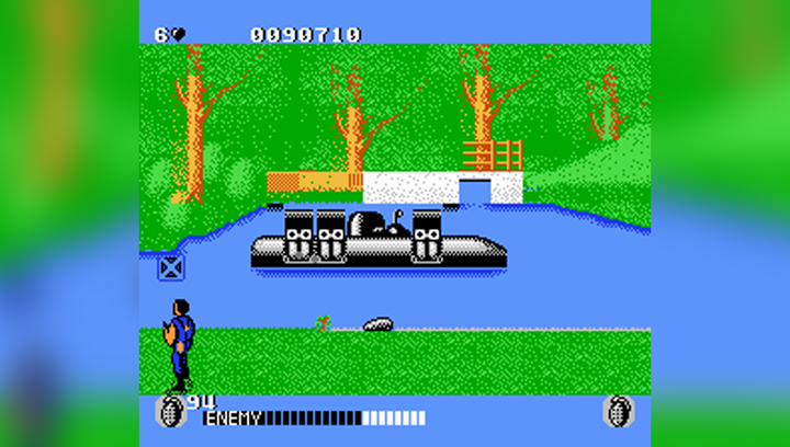 Сборник Игр RMC Famicom Dendy 6 in 1 Ninja Crusaders, NARC, Cabal, Ms. Pac-Mac, Jewelry, Track & Field 90х TV Game Английская Версия Только Картридж Б/У - изображение 4