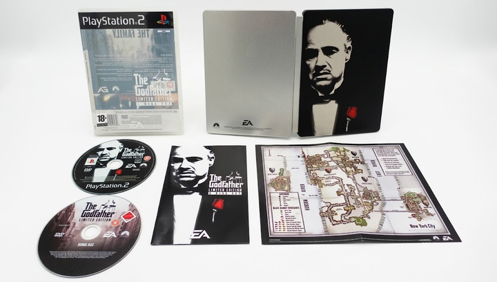 Гра Sony PlayStation 2 The Godfather Limited Edition Europe Англійська Версія DVD 2шт Б/У - зображення 3