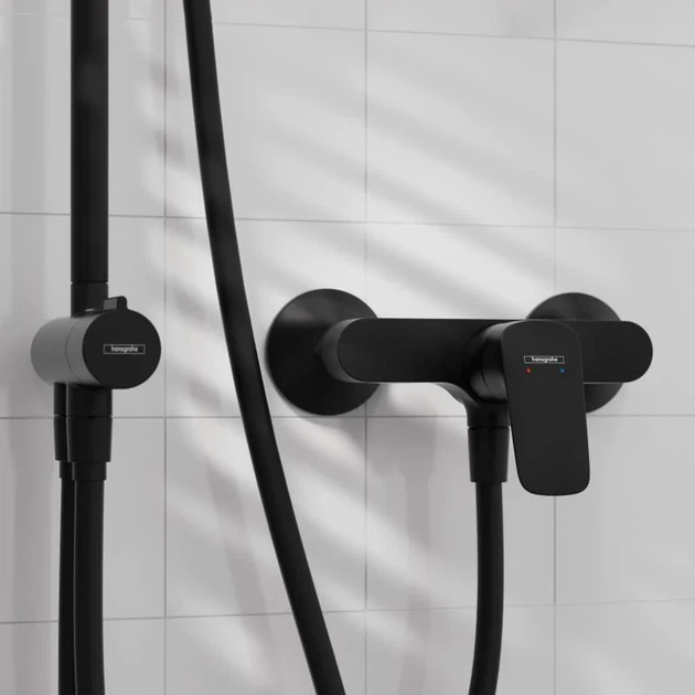 HANSGROHE Logis Смеситель для душа, черный матовый (71600670) - изображение 4