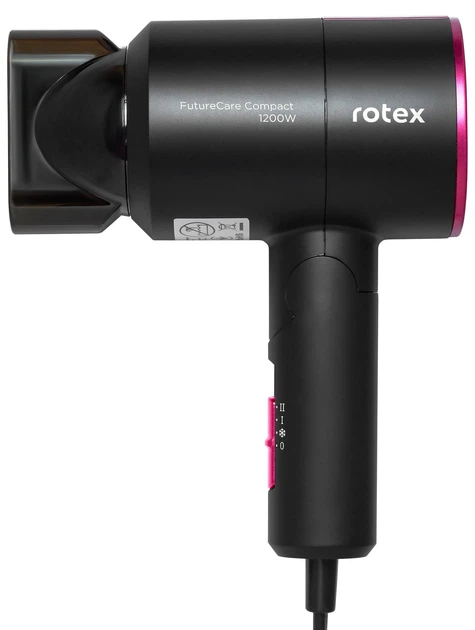 Фен Rotex RFF126-V FutureCare Compact 288626 - зображення 3