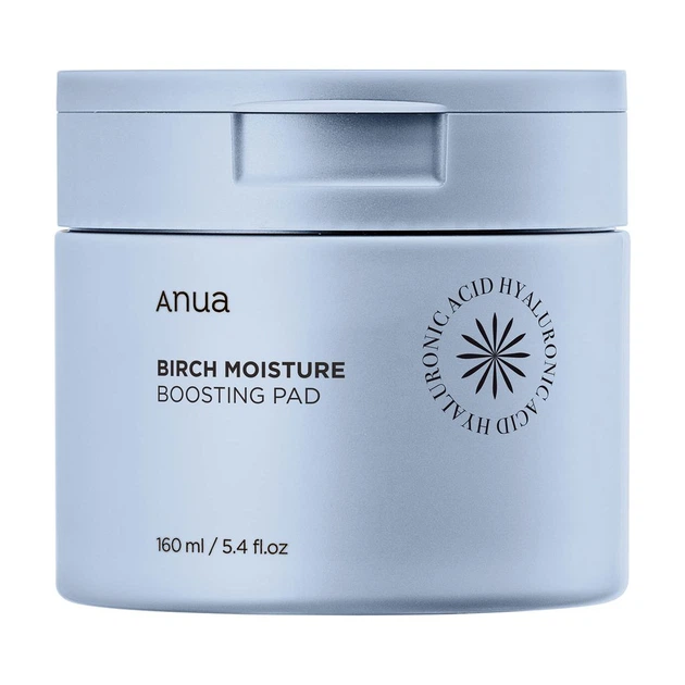 Зволожувальні тонер-пади для обличчя Anua Birch Moisture Boosting Pad, 160 мл, 70 шт 8809640732188 - Фото 1 Зволожувальні тонер-пади для обличчя Anua Birch Moisture Boosting Pad, 160 мл, 70 шт 8809640732188 - зображення 1