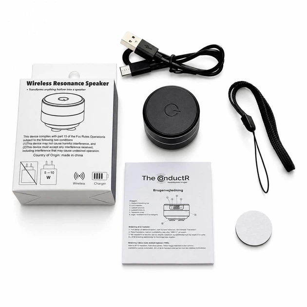 Мини Bluetooth-колонка Resonance Speaker с технологией резонансного звучания, Bluetooth 5.3, 3 Вт - Фото 6 Мини Bluetooth-колонка Resonance Speaker с технологией резонансного звучания, Bluetooth 5.3, 3 Вт - изображение 6