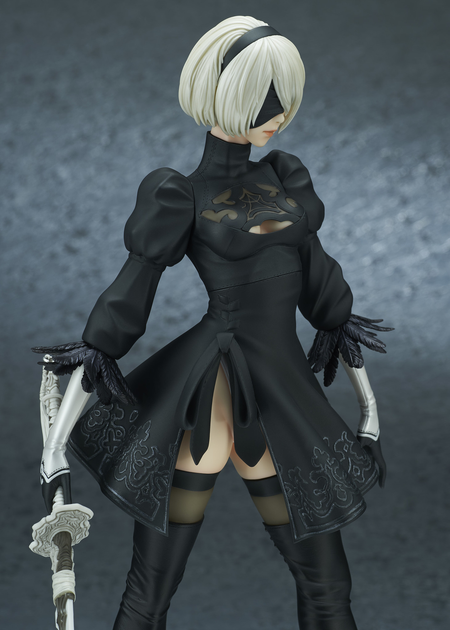 Аніме фігурка 28 см NieR: Automata - 2B, Ніер автомата - 2Б - Фото 2 Аніме фігурка 28 см NieR: Automata - 2B, Ніер автомата - 2Б - изображение 2