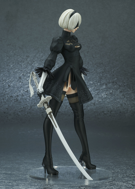 Аніме фігурка 28 см NieR: Automata - 2B, Ніер автомата - 2Б - Фото 3 Аніме фігурка 28 см NieR: Automata - 2B, Ніер автомата - 2Б - изображение 3