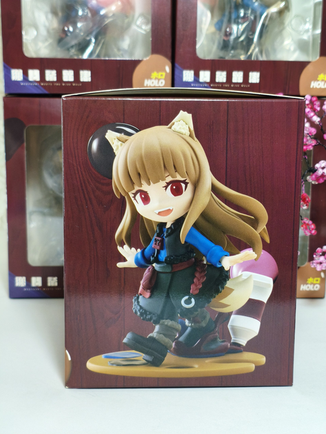 Аніме фігурка чібі 12 см Холо з аніме Вовчиця і прянощі, Holo - Spice and wolf - изображение 7