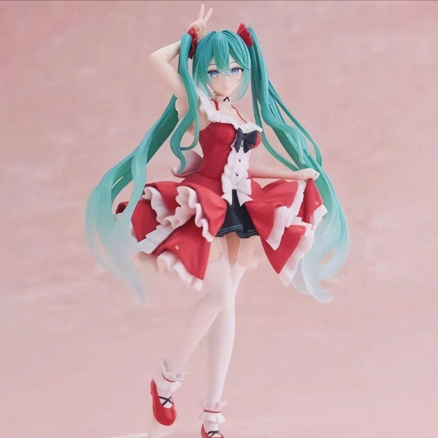 Аніме фігурка Хацуне Міку 21 см Lolita Fashion стиль, Лоліта вокалоїд Hatsune Miku anime figure - Фото 2 Аніме фігурка Хацуне Міку 21 см Lolita Fashion стиль, Лоліта вокалоїд Hatsune Miku anime figure - изображение 2