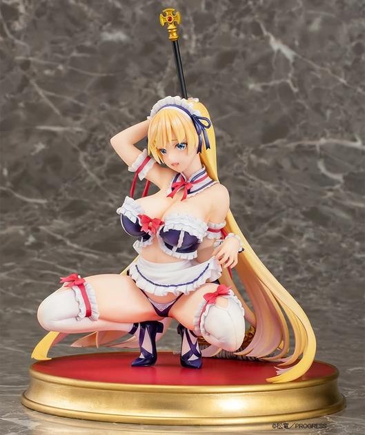 Аніме фігурка NSFW 17 см дівчина в костюмі покоївки PEACH Maid Figure Series - изображение 2