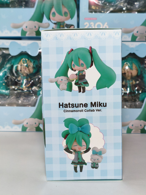 Аніме фігурка Nendoroid 2306 нендороїд 10 см вокалоїд Хатсуне Міку та Сіннаморол, vocaloid Hatsune Miku and Cinnamoroll - Фото 8 Аніме фігурка Nendoroid 2306 нендороїд 10 см вокалоїд Хатсуне Міку та Сіннаморол, vocaloid Hatsune Miku and Cinnamoroll - зображення 8