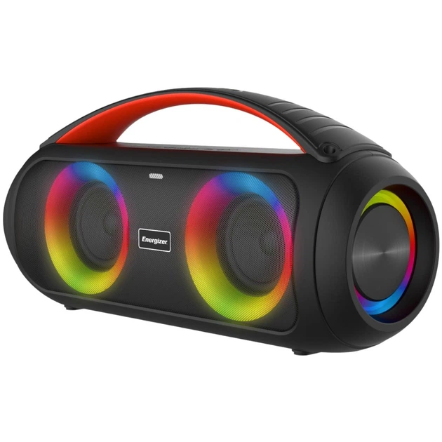 Акустична система 1.0 Energizer 20Вт Bluetooth 5.3 TF/USB/AUX/FM/TWS/MIC, Dual 3” Drivers чорна (BTS258) - Фото 2 Акустична система 1.0 Energizer 20Вт Bluetooth 5.3 TF/USB/AUX/FM/TWS/MIC, Dual 3” Drivers чорна (BTS258) - изображение 2