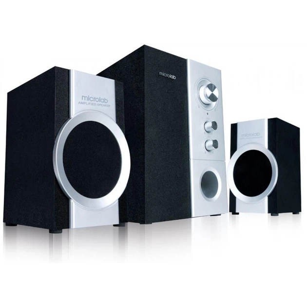 Акустична система 2.1 Microlab M-590 чорна (M-590(11)) - изображение 2