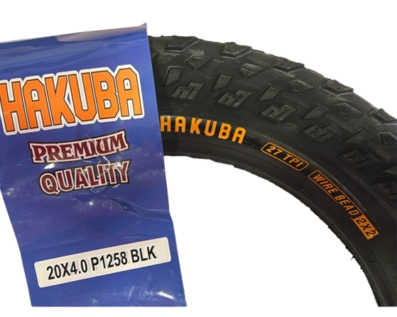 Покришка FatBike Hakuba 20 x 4.0 з шипованим протектором - зображення 2