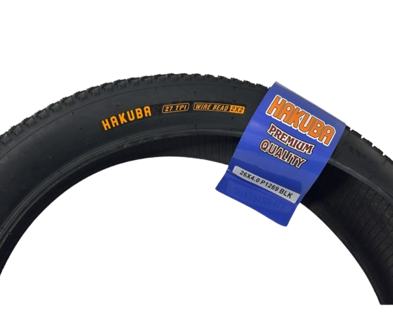 Велосипедна покришка FatBike Hakuba 26 x 4.0 з протектором «дрібний шип» - Фото 2 Велосипедна покришка FatBike Hakuba 26 x 4.0 з протектором «дрібний шип» - зображення 2