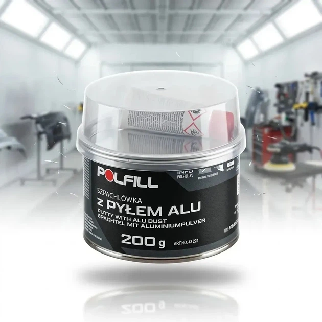 Polfill Шпатлёвка с алюминием 0.2kg для внутренних работ быструая высыхаемость прочность V13348 - Фото 3 Polfill Шпатлёвка с алюминием 0.2kg для внутренних работ быструая высыхаемость прочность V13348 - изображение 3