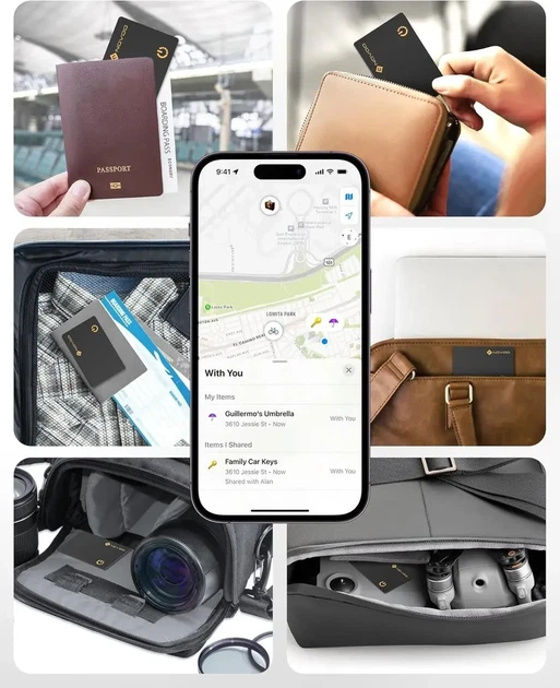 Ультратонкий Bluetooth-трекер NOVOO со смарт-картами - изображение 5