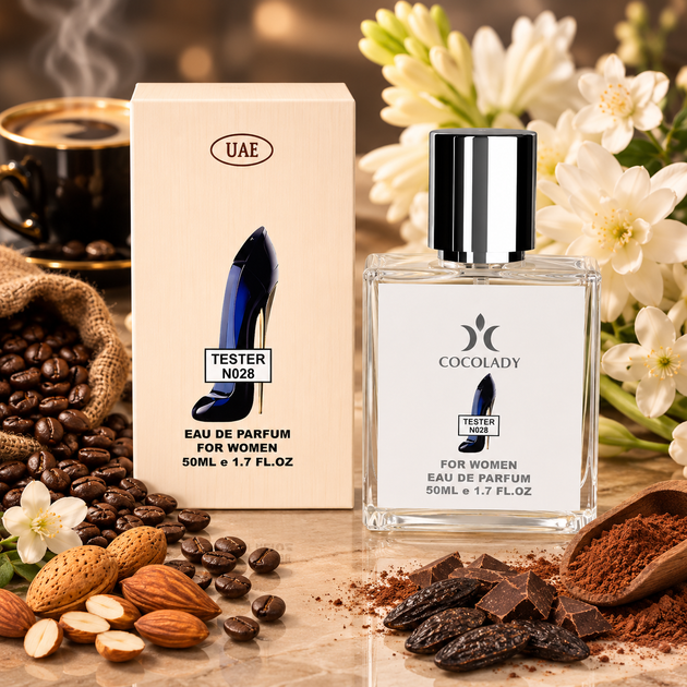 Парфюмерная вода для женщин Cocolady N-028 (версия: Carolina Herrera Good Girl), 50 мл - Фото 1 Парфюмерная вода для женщин Cocolady N-028 (версия: Carolina Herrera Good Girl), 50 мл - изображение 1