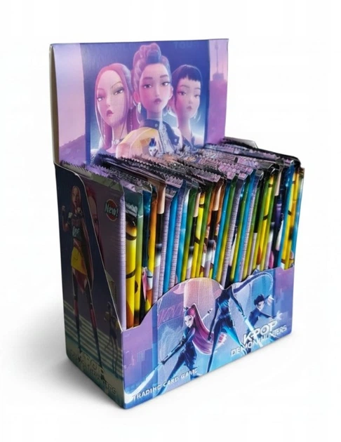 Картки колекційні K-POP Mega Box 288 шт 36 бустерів TCG набір для дітей - зображення 4